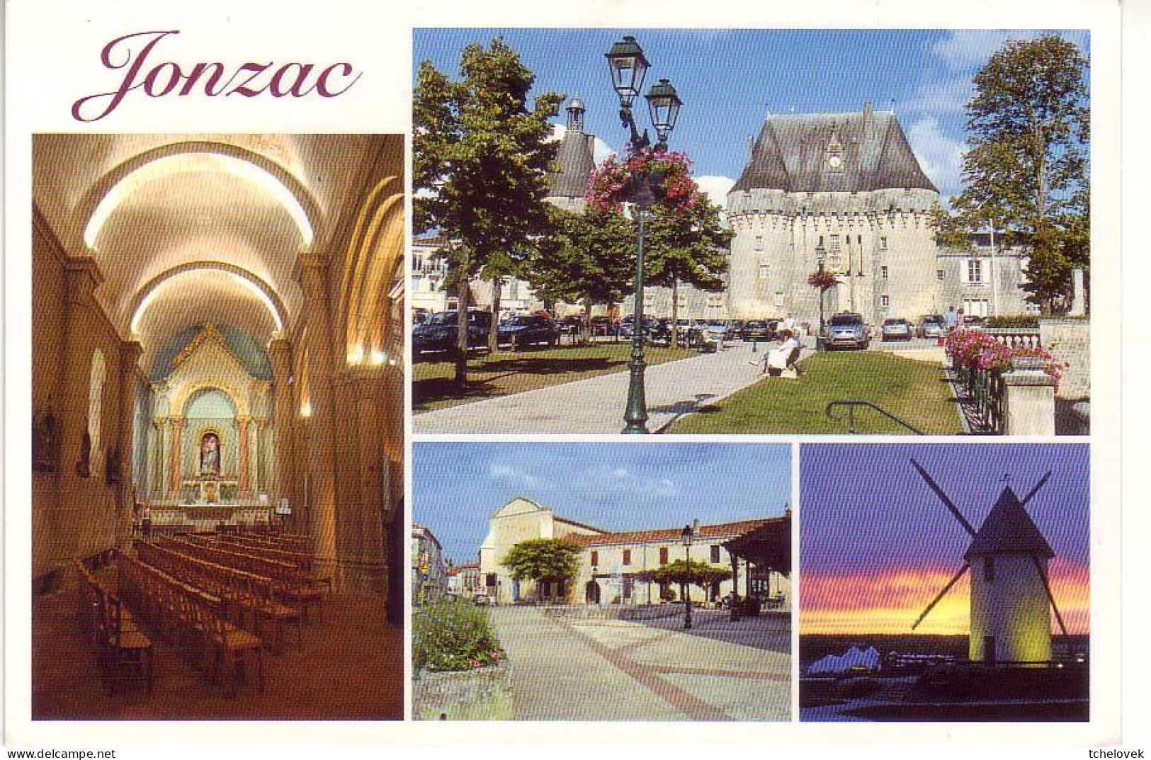 (17). Jonzac. (1) & Ed Iris. N° 17.159 La Grande Cote. Carrelet Peche & (2) Eglise 1962 - Jonzac