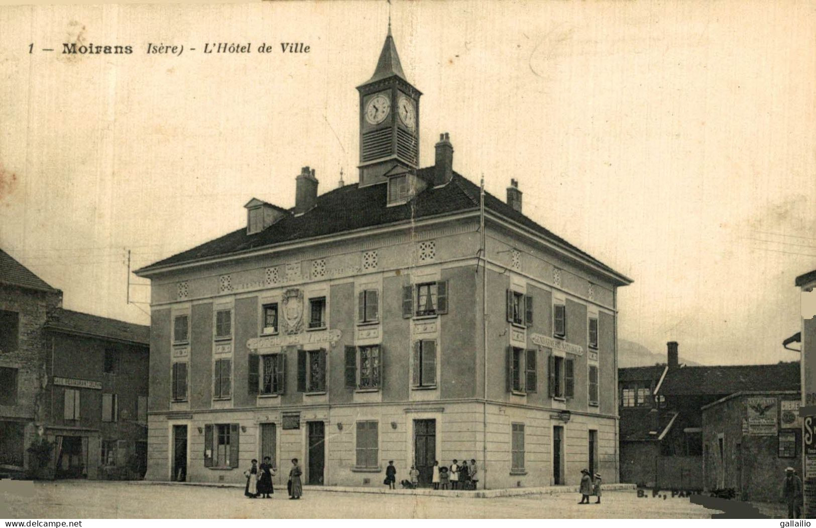 MOIRANS L'HOTEL DE VILLE - Moirans