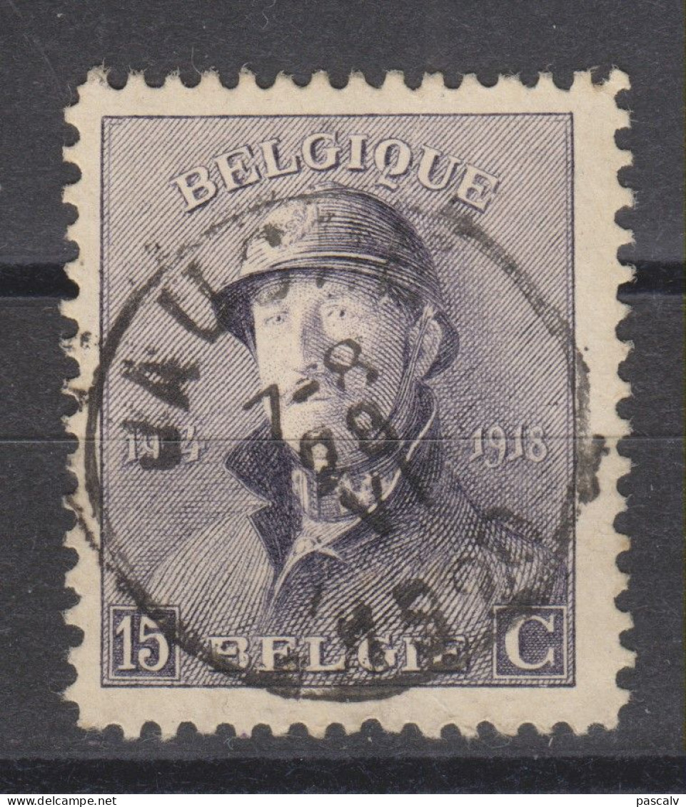 COB 169 Oblitération Centrale JAUCHE - 1919-1920 Albert Met Helm