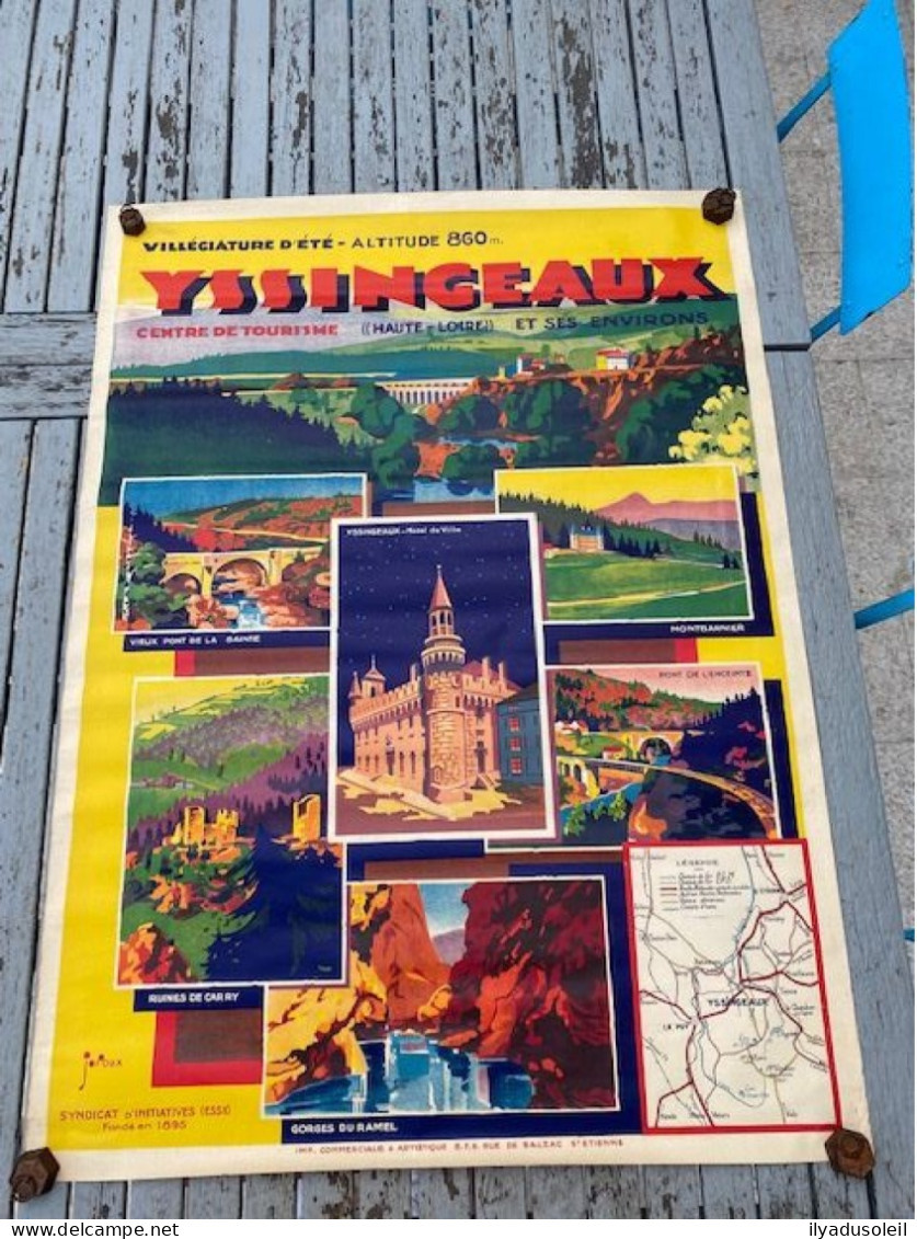Affiche Yssingeaux Format : 98 X 72 Cm - Posters