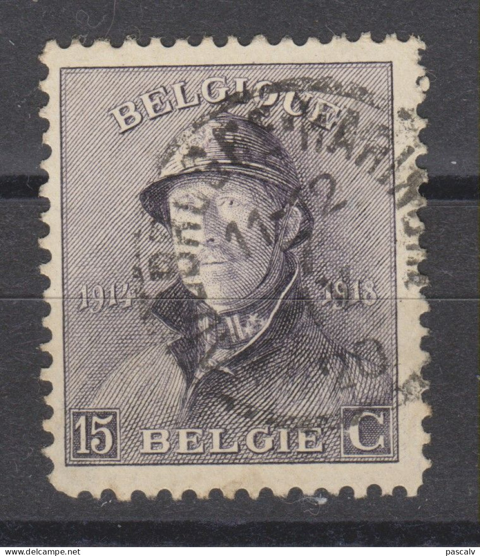 COB 169 Oblitération Centrale ROUSBRUGGE-HARINGHE - 1919-1920 Roi Casqué