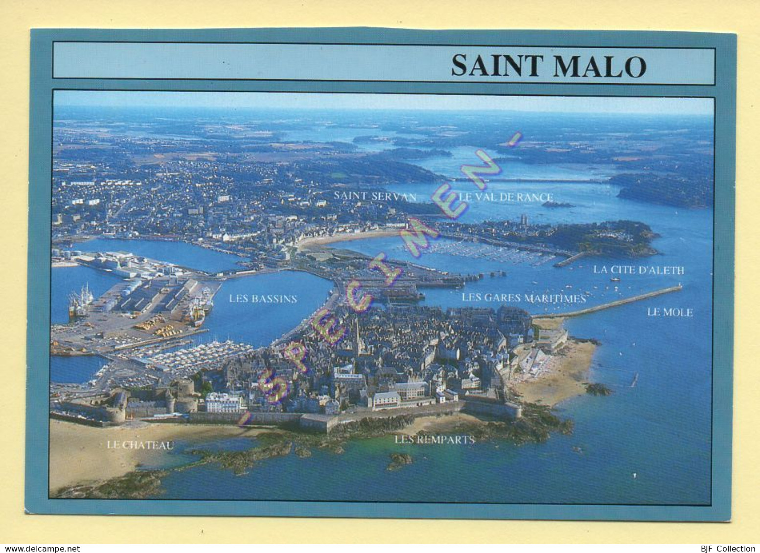 35. SAINT-MALO – SAINT-SERVAN – La Rance – Vue Générale (voir Scan Recto/verso) - Saint Malo