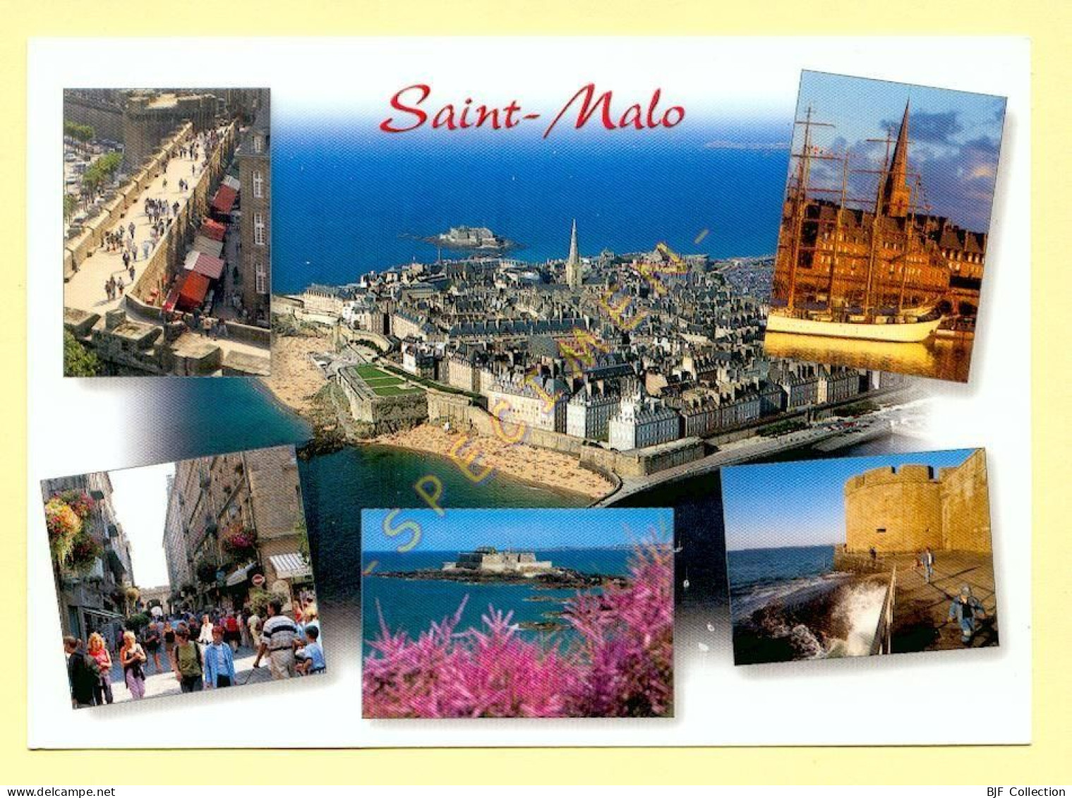 35. SAINT-MALO - Multivues (animée) (voir Scan Recto/verso) - Saint Malo