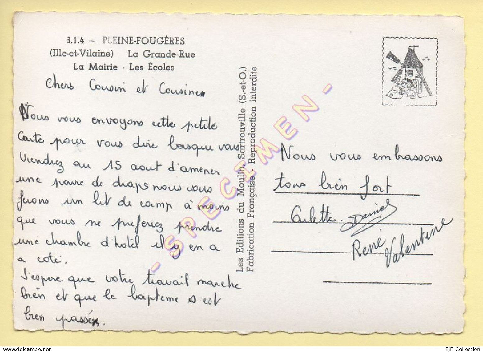 35. PLEINE-FOUGERES – Multivues / CPSM (voir Scan Recto/verso) - Fougeres