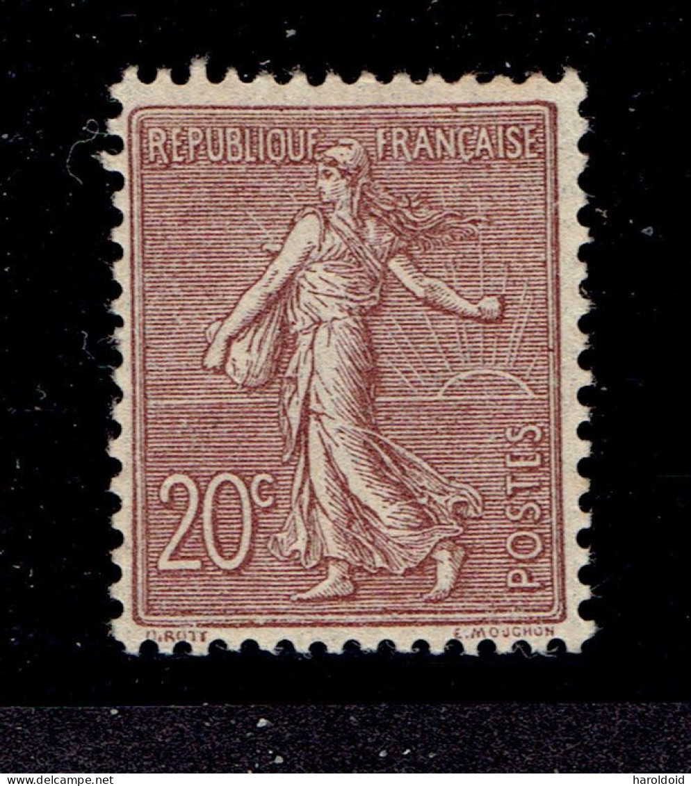 FRANCE - N°131 * TB - 1903-60 Sower - Ligned