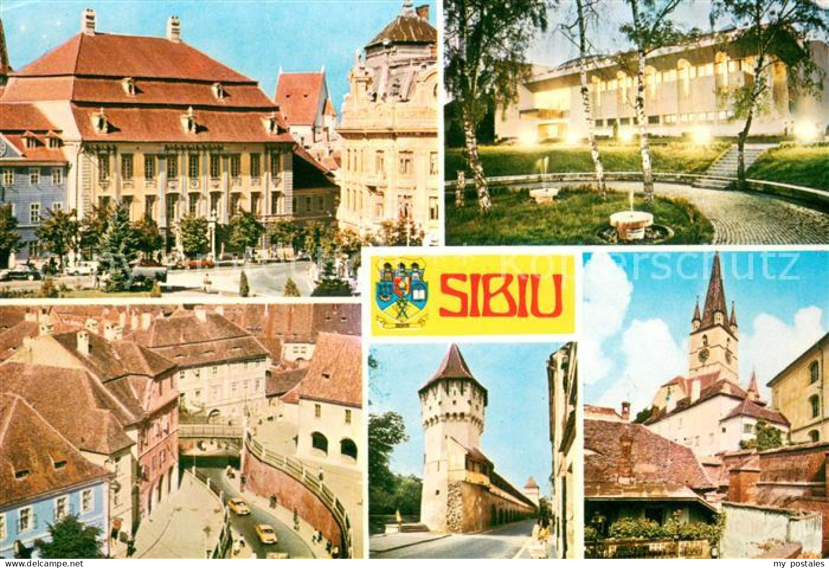 73637280 Sibiu Hermannstadt Motive Innensadt Altstadt Turm Kirchturm Sibiu Herma - Roemenië