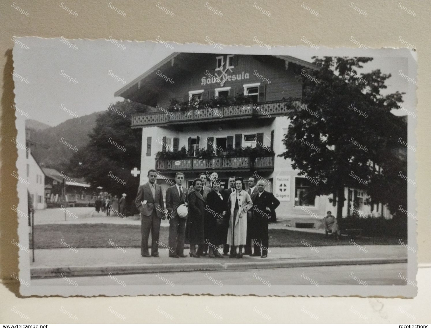 Germany Postcard Photo TEGERNSEE Haus Ursula 1938 - Tegernsee