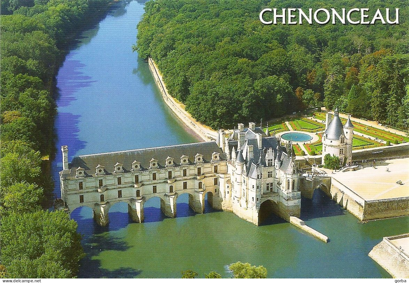 *CPM  - 37 - CHENONCEAU - Le Château Sur Le Cher - Chenonceaux