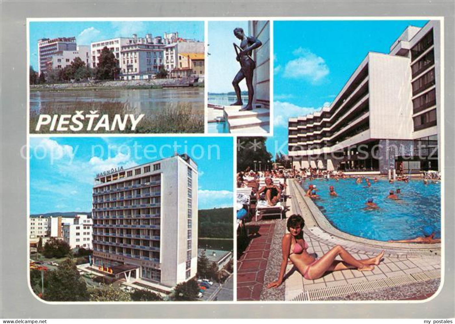 73637268 Piestany Kurhotels Statue Swimming Pool Piestany - Slowakei