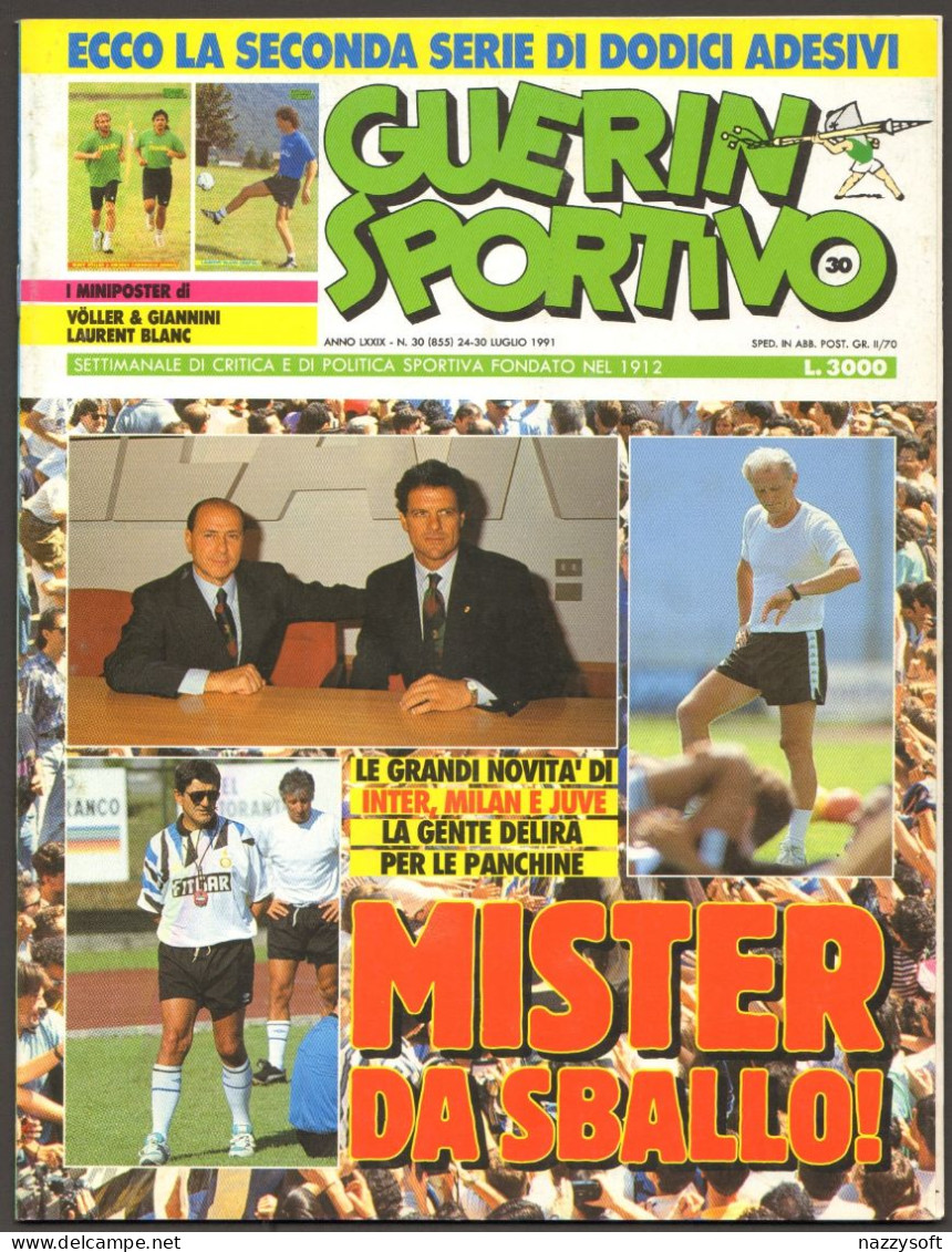 Guerin Sportivo 1991 N°30 - Sport