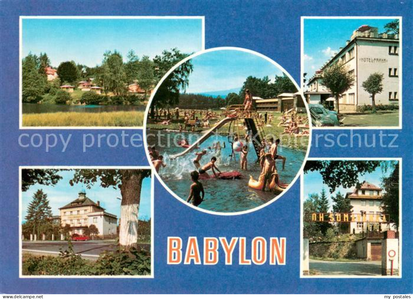 73637252 Babylon Babilon Partie Am Wasser Hotels Freibad Babylon Babilon - Tsjechië