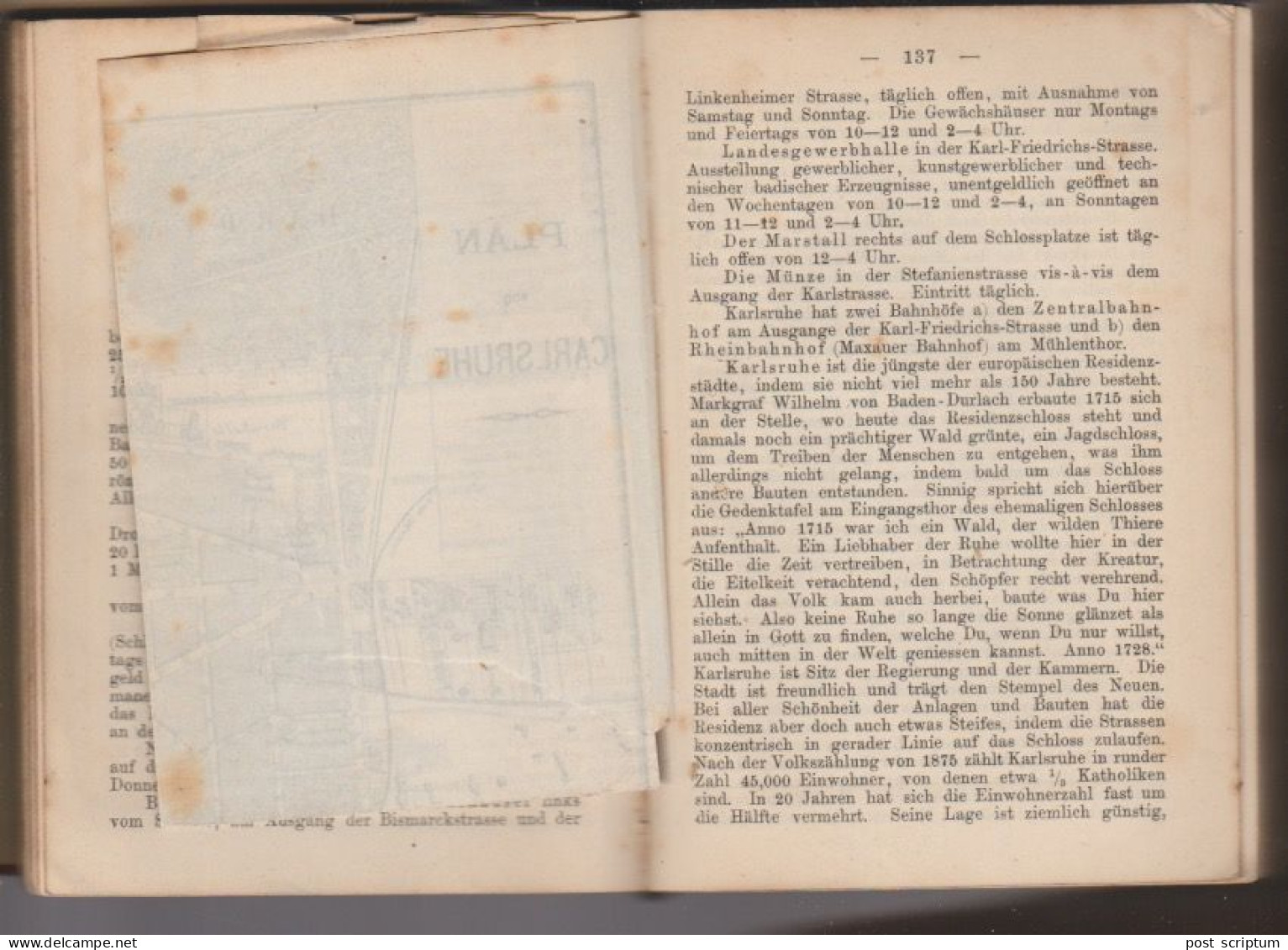 Livre - Rheinlände Wohrl's Reisenhandbücher  1887 - Guide Touristique En Allemand - Livres Anciens