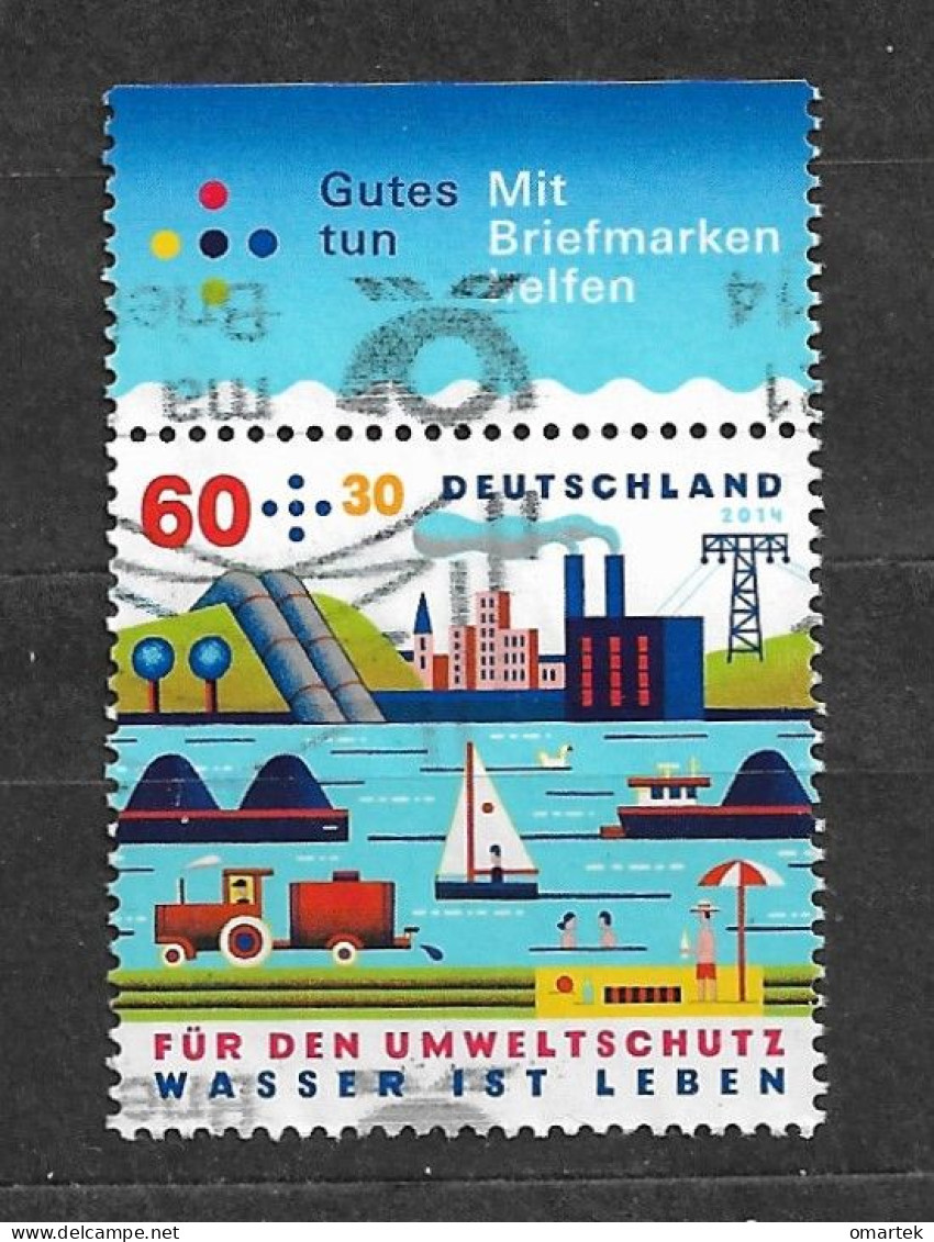 Deutschland Germany BRD 2014 ⊙ Mi 3067 Wasser Ist Leben. C1. - Oblitérés