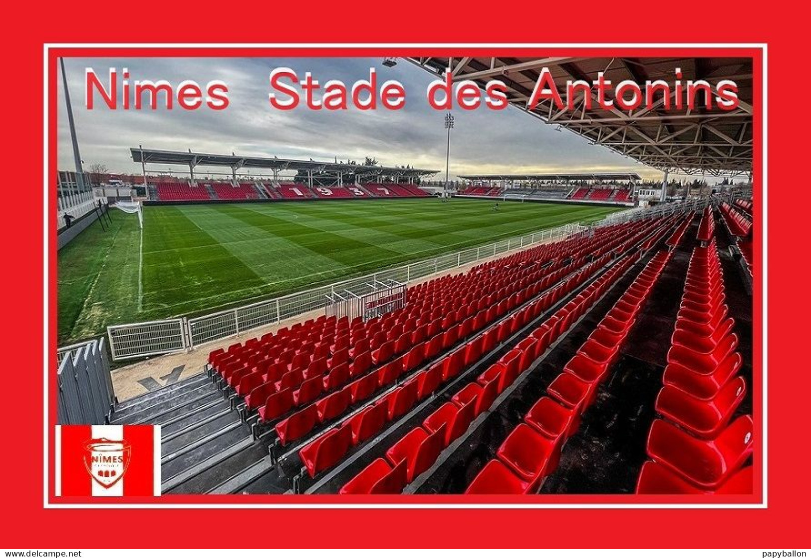 CP.STADE.  NIMES  FRANCE  STADE DES ANTONINS  # S.158 - Football
