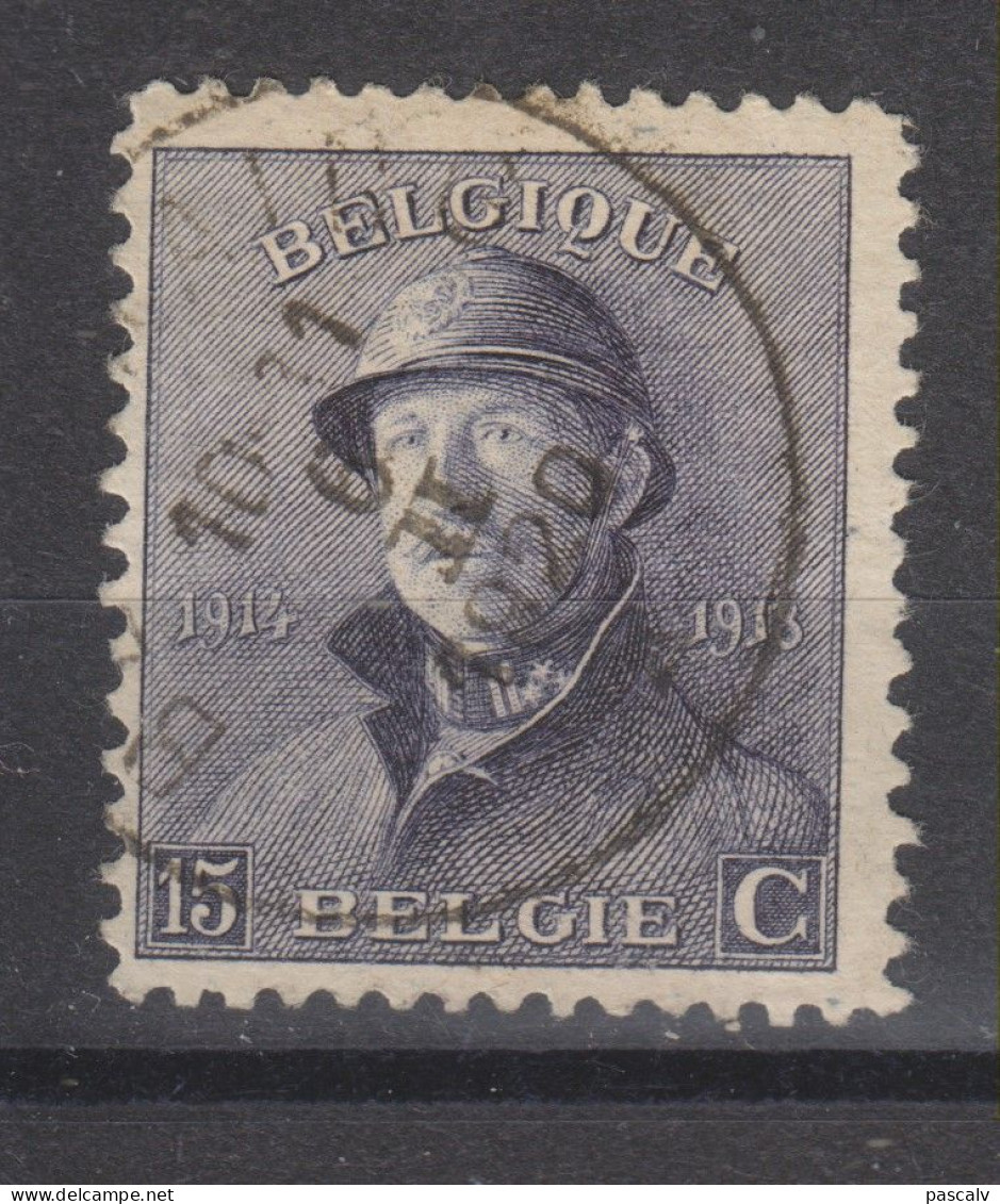 COB 169 Oblitération Centrale BEAURAING - 1919-1920 Roi Casqué