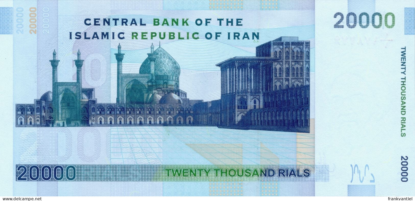 Iran P-147 20000 Rials (2004) UNC Series 1/1 - Iran