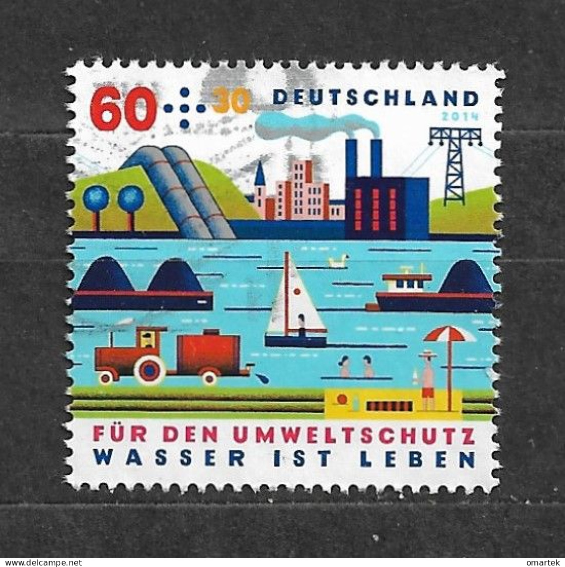Deutschland Germany BRD 2014 ⊙ Mi 3067 Wasser Ist Leben. C2 - Used Stamps
