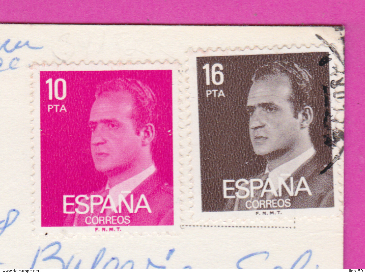 293765 / Spain - Puerto De Alcuda Mallorca  Windsurfing PC 198. USED 10+16Pta King Juan Carlos I Espana Spanien Espagne - Cartas & Documentos