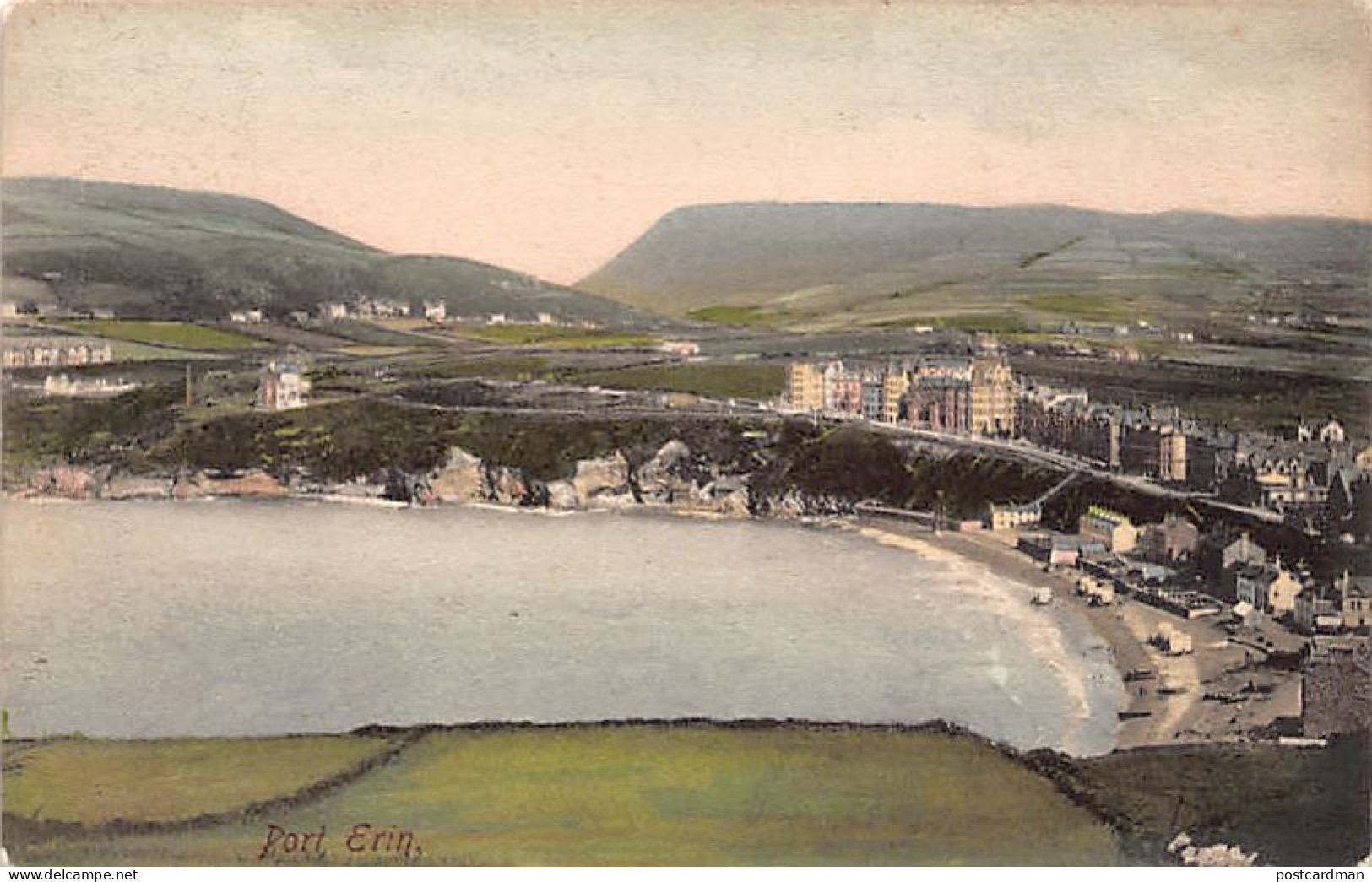 Isle Of Man - PORT ERIN - Bird's Eye View - Publ. F. Frith & Co. - Insel Man