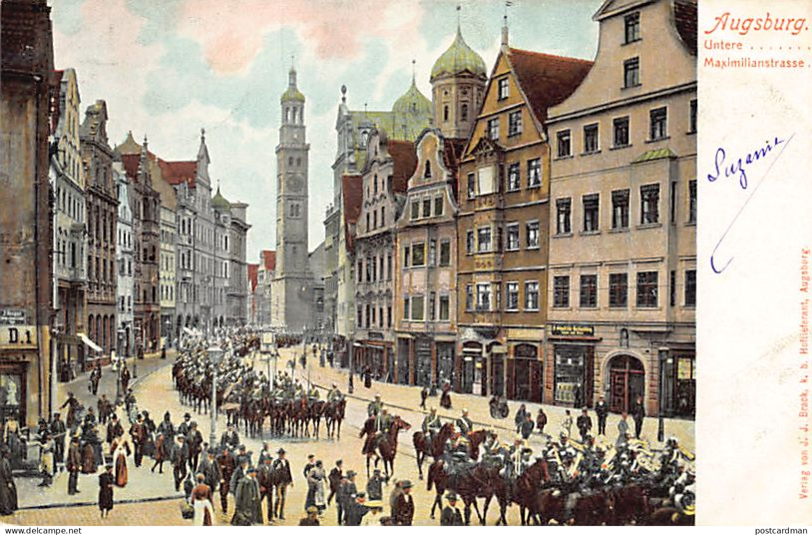 Deutschland - AUGSBURG - Maximilianstrasse - Augsburg