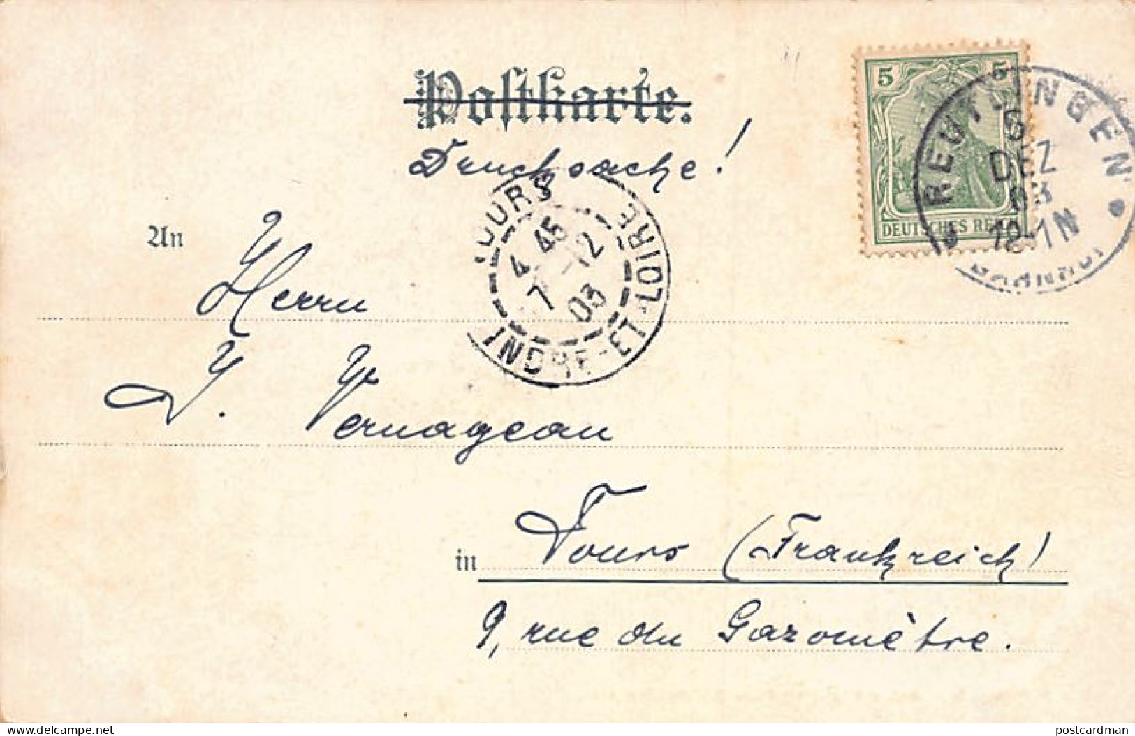 Deutschland - Marbach Am Neckar - Schillermuseum - Offizielle Postkarte 3 - K. Fuchs - Marbach