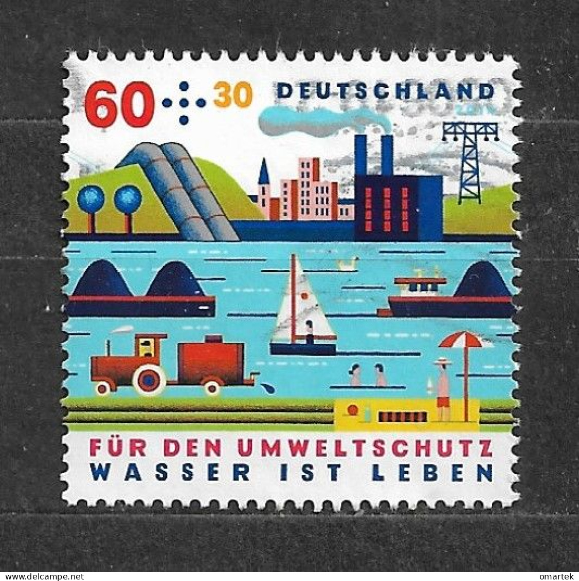 Deutschland Germany BRD 2014 ⊙ Mi 3067 Wasser Ist Leben. C3 - Used Stamps