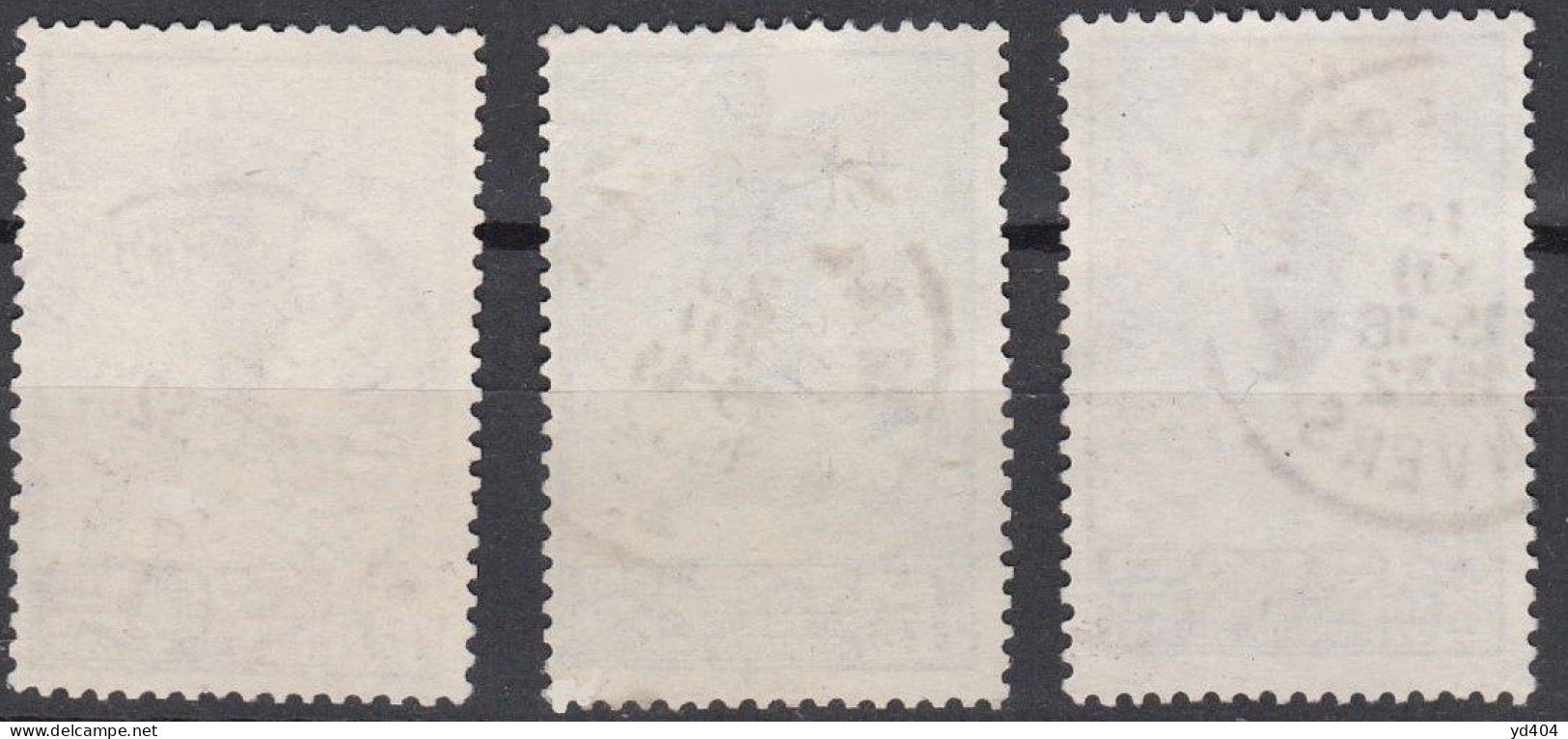 BE032B – BELGIQUE - BELGIUM – 1932 – PICCARD’S STRATOSPHERE BALLOON – SG # 621/3 USED 24 € - Gebraucht