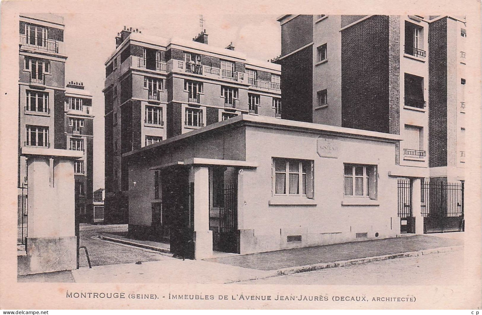 Montrouge -  Immeuble De L'Avenue Jean Jaures   -   CPA °J - Montrouge
