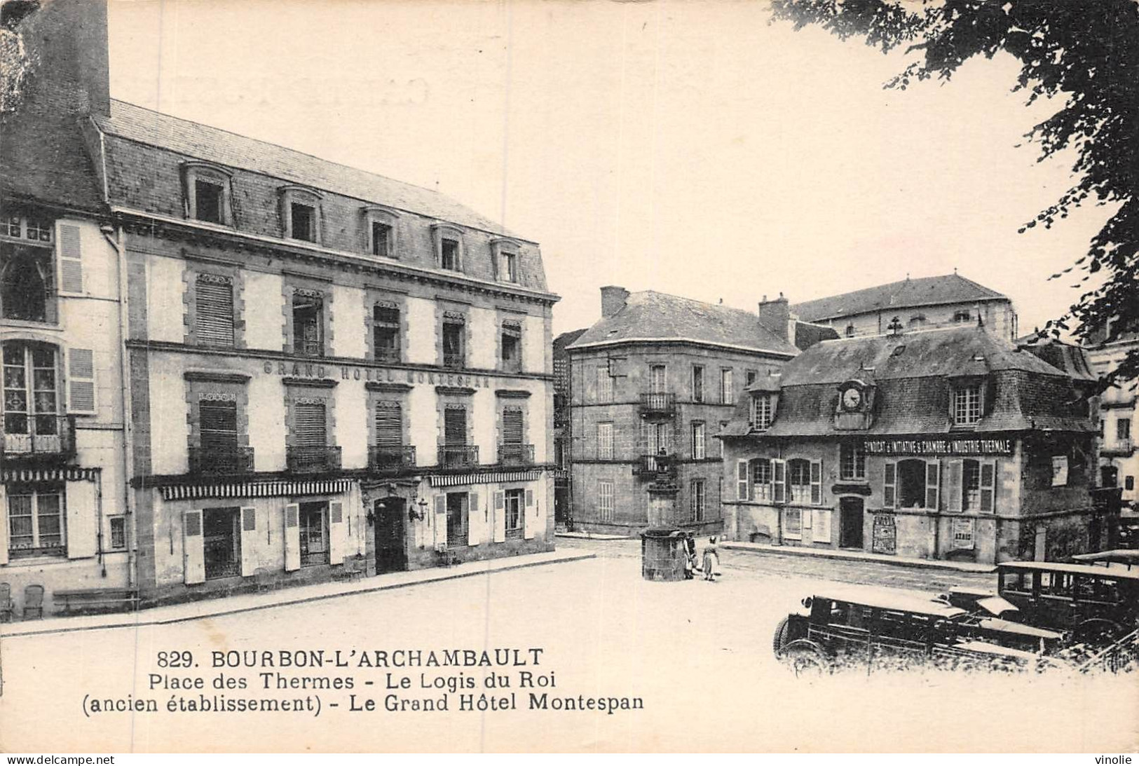 24-5820 : BOURBON-L'ARCHAMBAULT. GRAND-HOTEL MONTESPAN - Bourbon L'Archambault