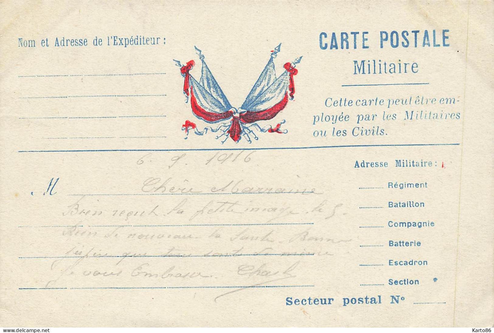 !!! RARE 5 CPA Illustrateur Dumotier * UNIQUE Peinte à La Main , Sur FM F.M. Franchise Militaire 1916 - Other & Unclassified