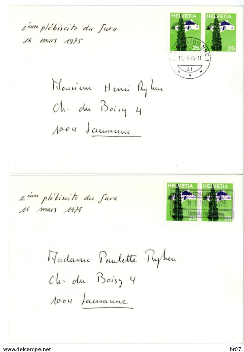 SUISSE 39X ENV + 1 DOC 1966/85 VOIR SCANS.  POIDS + 180 GRAMMES AVANT EMBALLAGE