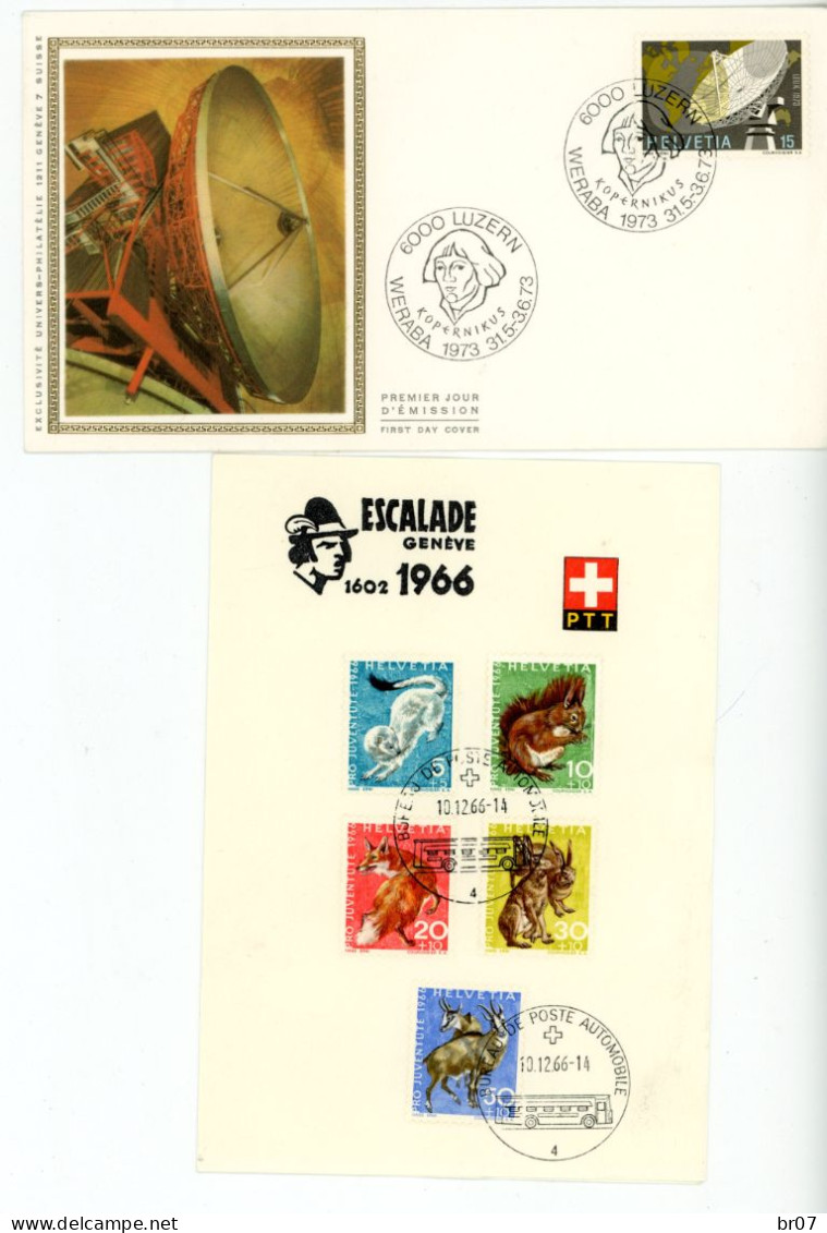 SUISSE 39X ENV + 1 DOC 1966/85 VOIR SCANS.  POIDS + 180 GRAMMES AVANT EMBALLAGE