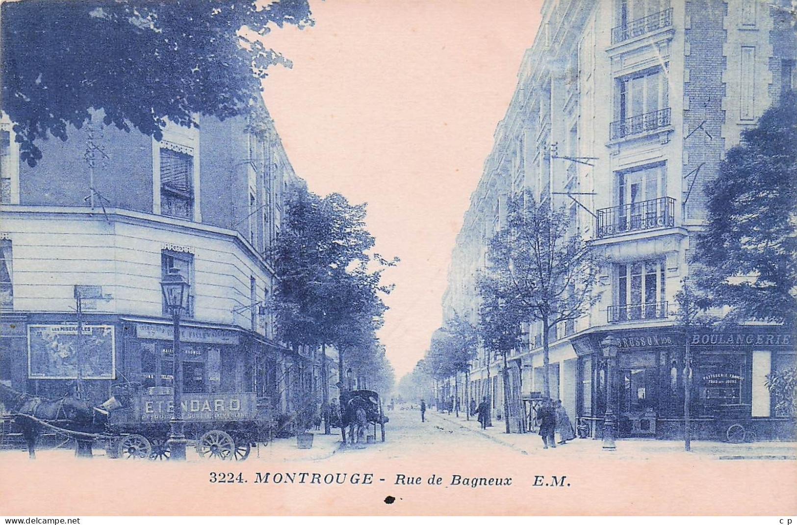 Montrouge -  Rue De Bagneux  -   CPA °J - Montrouge