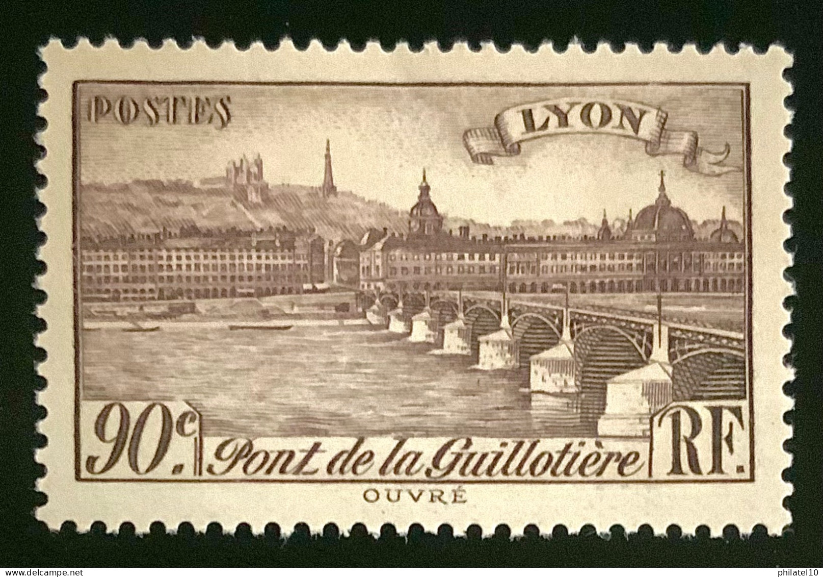 1939 FRANCE N 450 - LYON PONT DE LA GUILLOTIERE - NEUF** - Neufs
