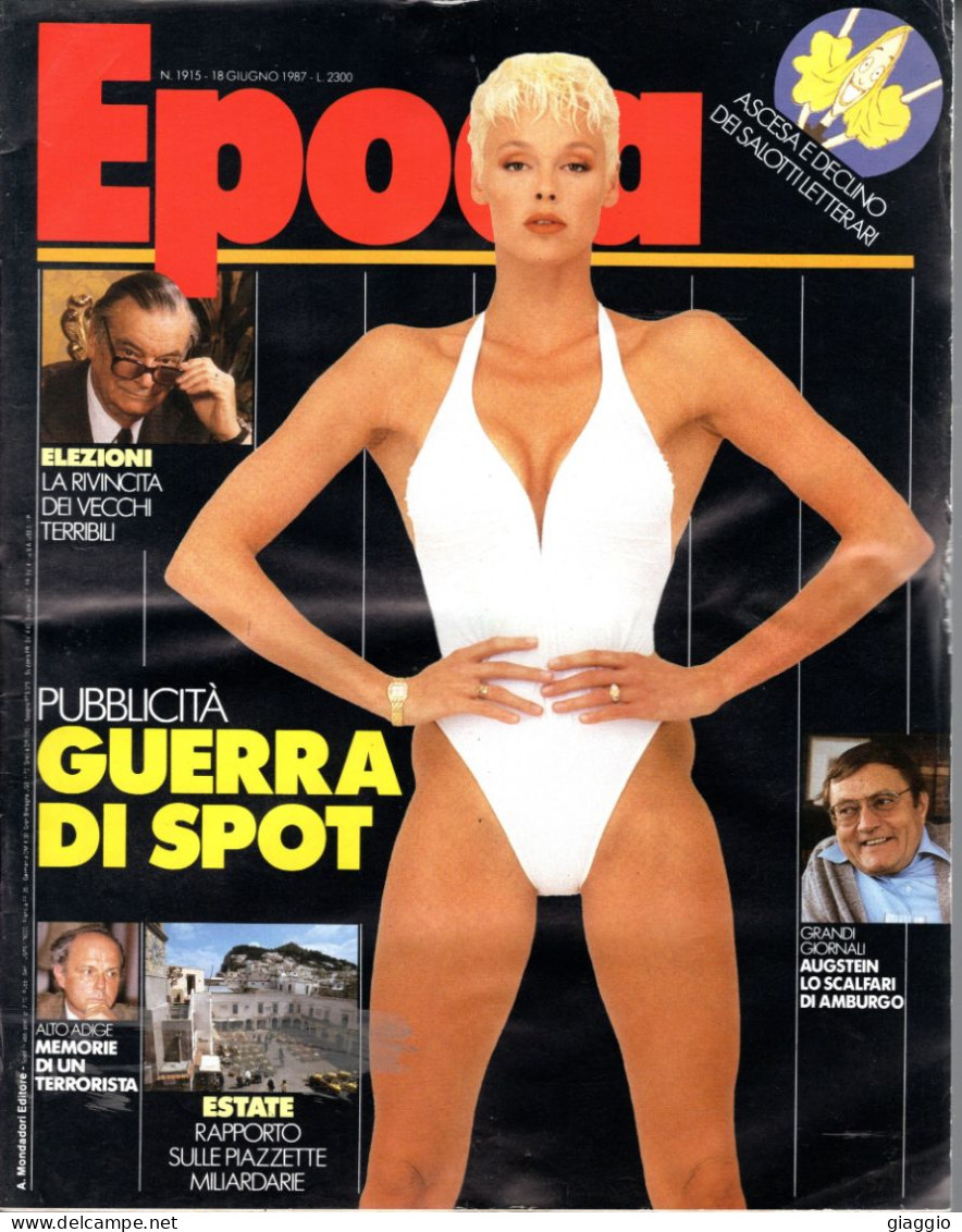 °°° RIVISTA EPOCA N° 1915 DEL 18 GIUGNO 1987 °°° - Altri & Non Classificati