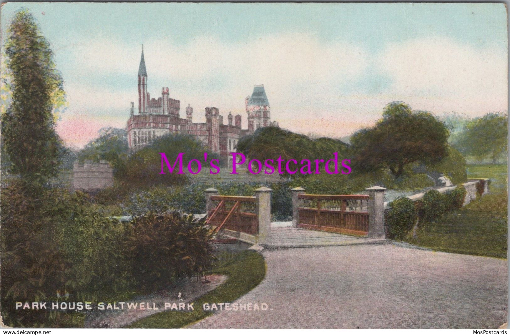 Northumberland Postcard - Gateshead, Park House, Saltwell Park   DZ317 - Other & Unclassified