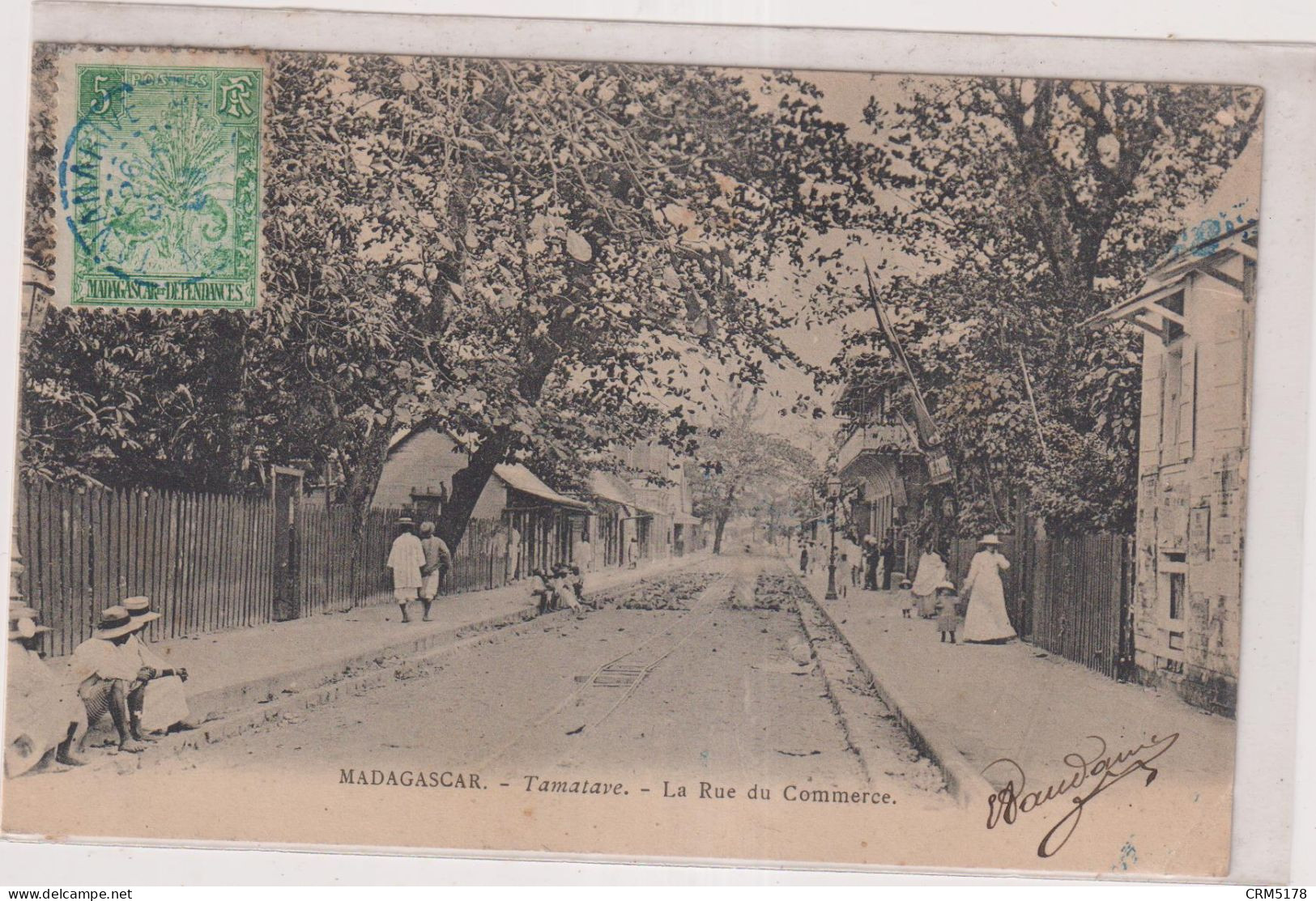 Tamatave-la Rue Du Commerce-animée - Madagascar