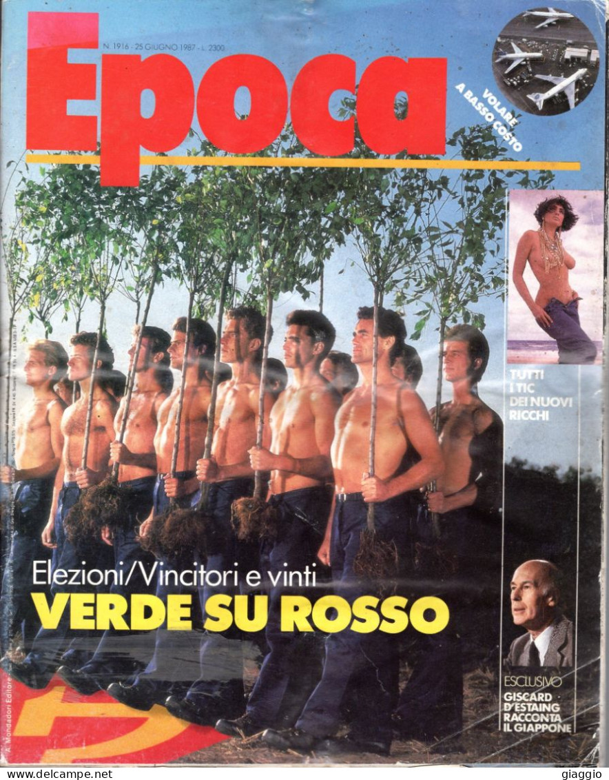 °°° RIVISTA EPOCA N° 1916 DEL 25 GIUGNO 1987 °°° - Sonstige & Ohne Zuordnung