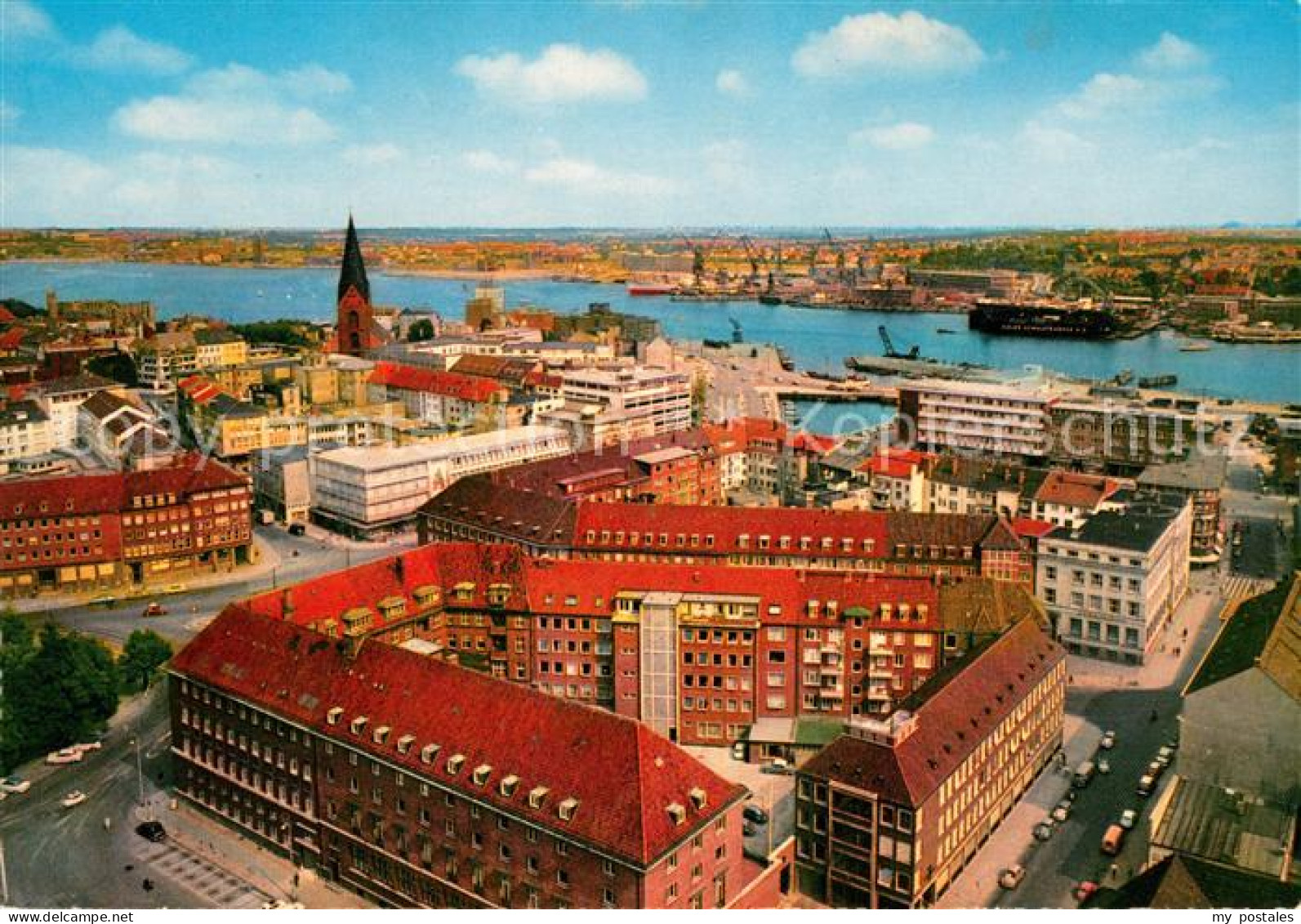73636804 Kiel Panorama Blick Auf Stadt Und Hafen Kiel - Kiel