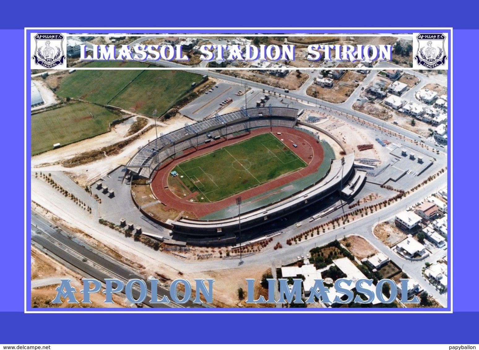 CP.STADE DE FOOTBALLLIMASSOL   CHYPRE STADION  TSIRION # D.M 007 - Fútbol