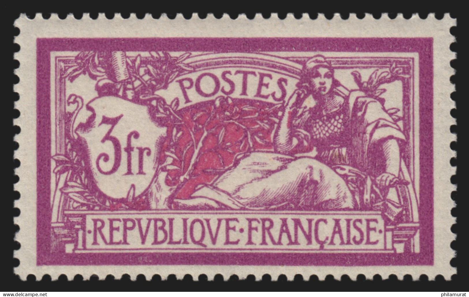 France N°240, Merson 3fr Lilas, Neuf * Infime Trace De Ch. COTE 65€ - TB - Unused Stamps