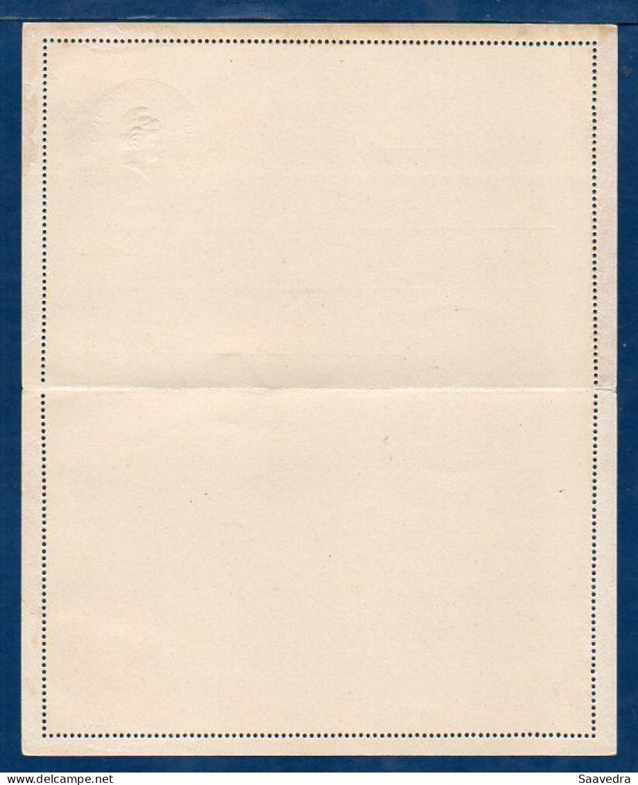 Argentina, Domestic Use, 1899 Used Postal Stationery, Puerto Madero, Dique # 1  (012) - Postwaardestukken