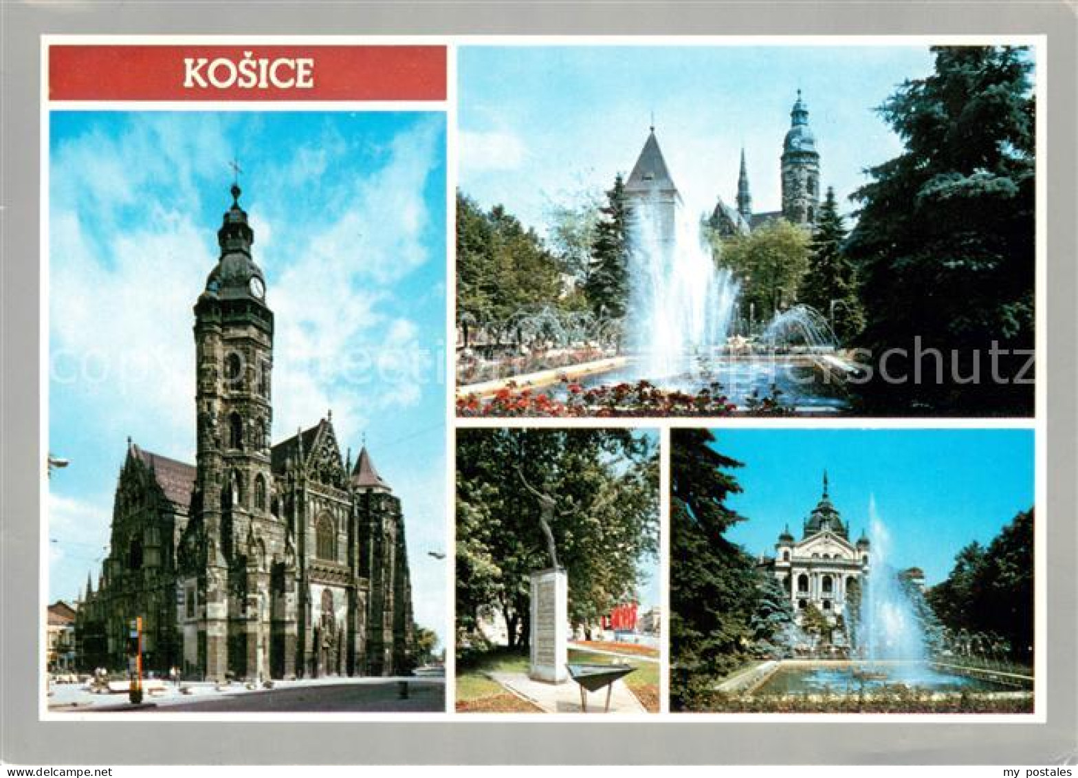 73636722 Kosice_Kassa_Kaschau_Slovakia Dom Sv Alzbety Park Na Leninovej Urbanova - Eslovaquia