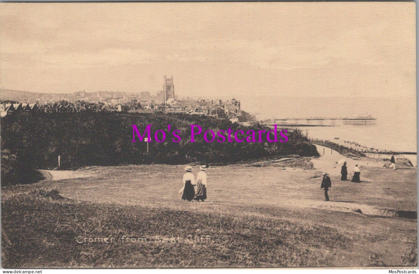 Norfolk Postcard - Cromer From East Cliff  DZ318 - Sonstige & Ohne Zuordnung