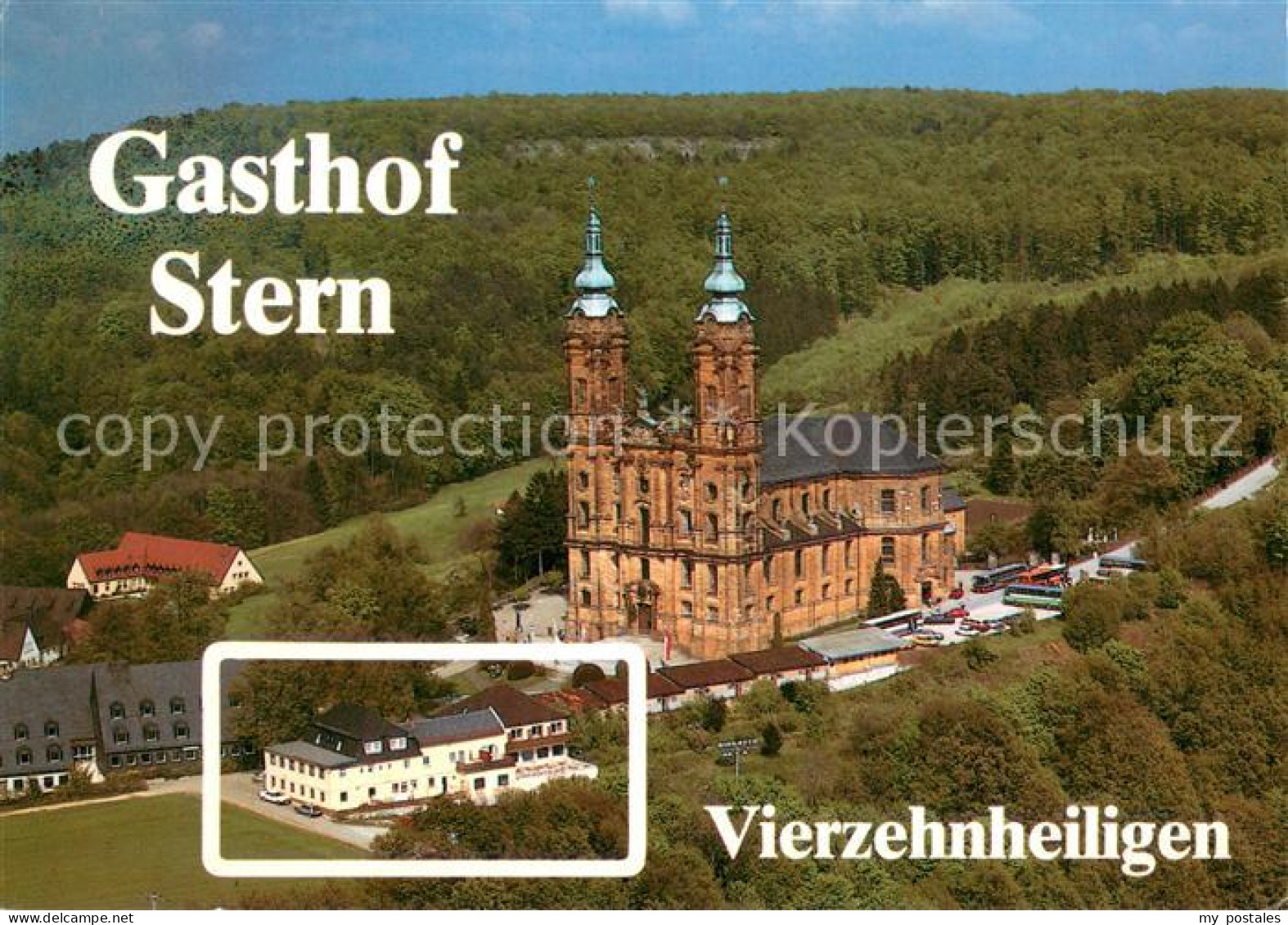 73636684 Vierzehnheiligen Gasthof Stern Wallfahrtskirche Vierzehnheiligen - Staffelstein