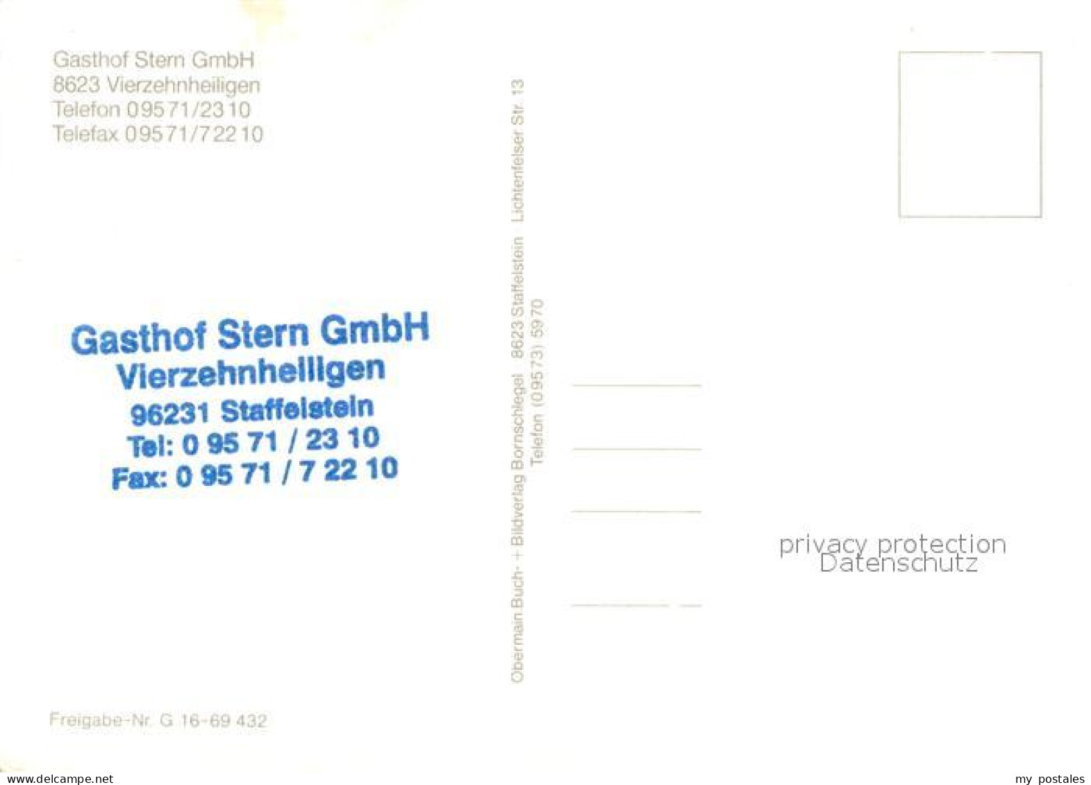 73636684 Vierzehnheiligen Gasthof Stern Wallfahrtskirche Vierzehnheiligen - Staffelstein