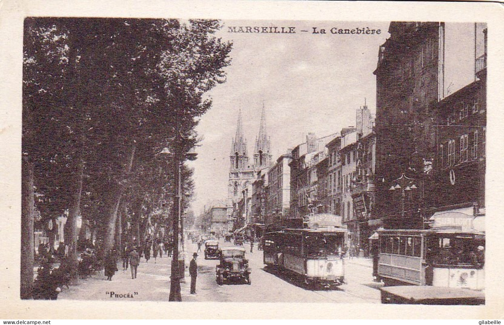 13 - MARSEILLE - La Canebiere - The Canebière, City Centre