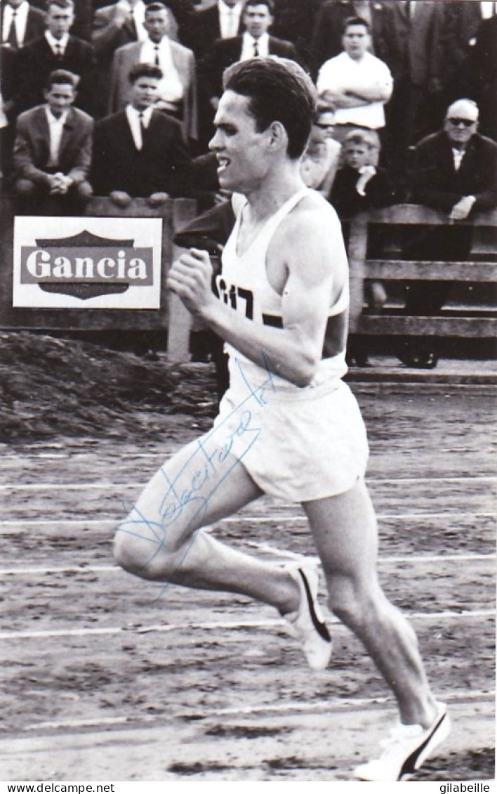 Athlétisme - André De Hertoghe - Champion Et Recordman De Belgique 1.500 M - Dedicace - Autographe - Athletics