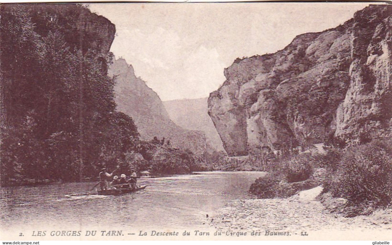 48 -  Lozere - Gorges Du Tarn -   La Descente Du Tarn Du Cirque Des Baumes - Sonstige & Ohne Zuordnung
