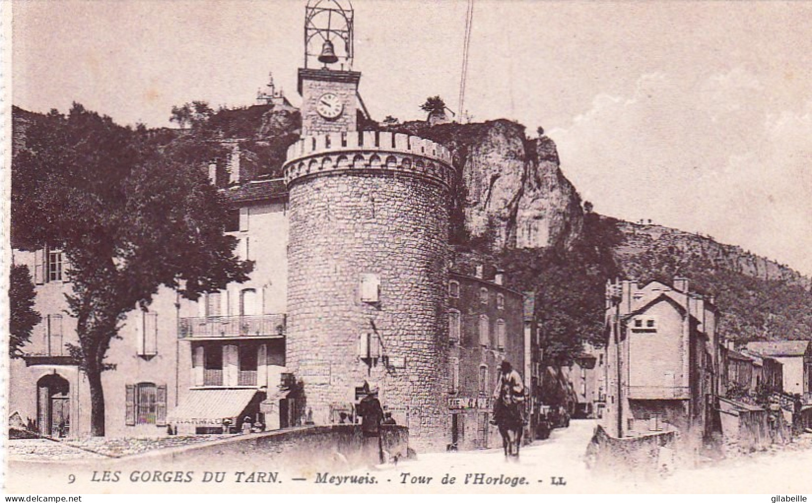 48 -  Lozere - Gorges Du Tarn - Meyrueis - Tour De L'horloge - Otros & Sin Clasificación